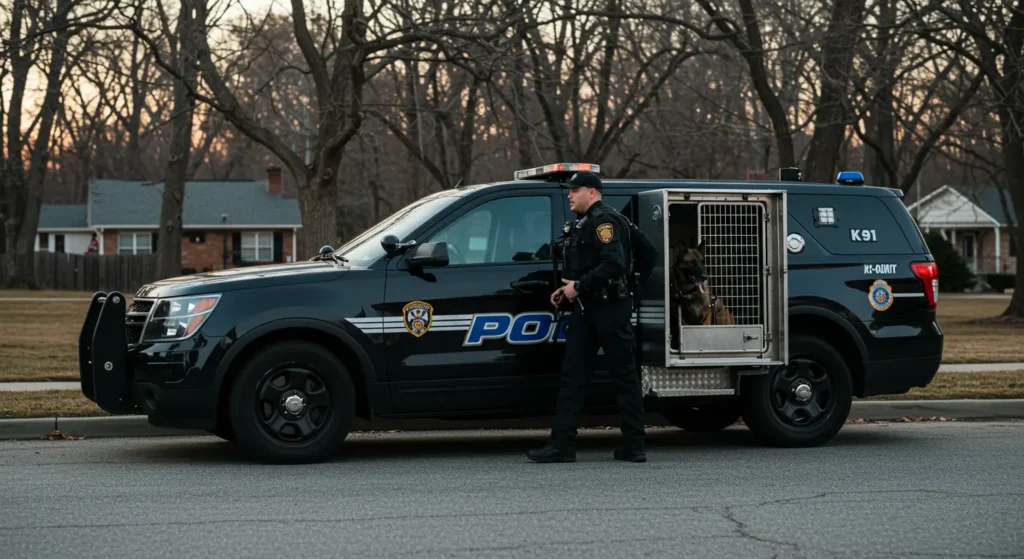 A K-9 Unit SUV